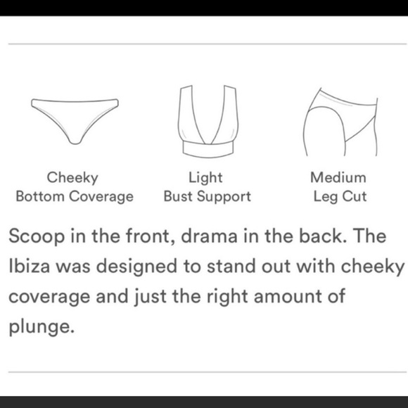 Andie |biza Flat Navy One Piece Swimsuit Size L NEW - Picture 14 of 14